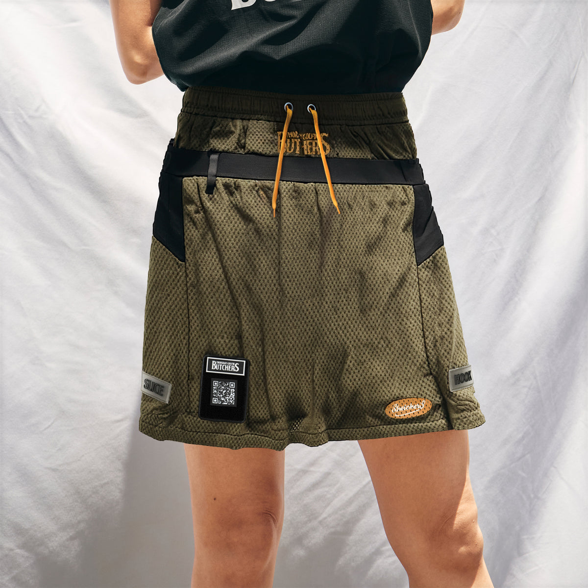Mesh 2Tone D/Waist SK