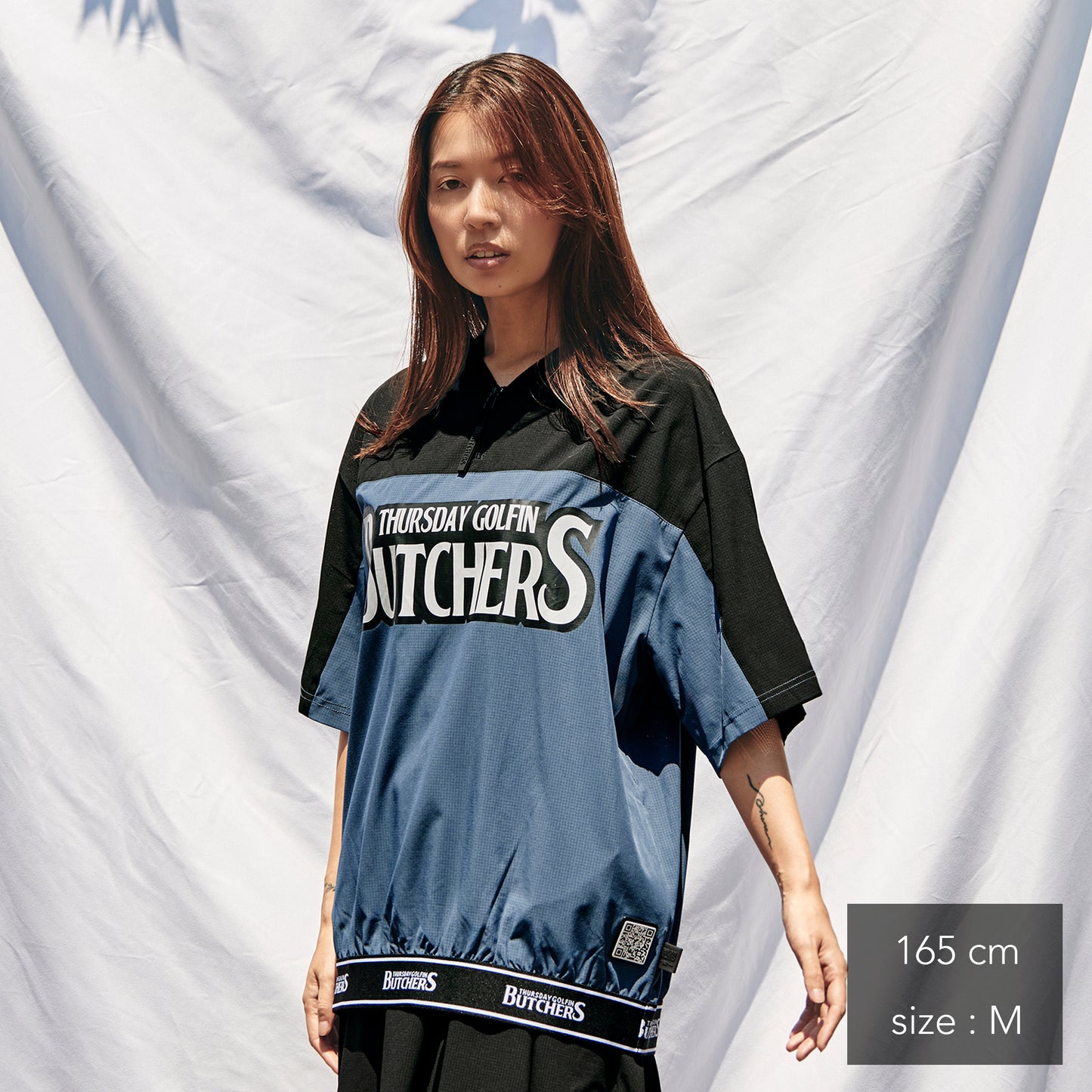 LOGO Elastic Band 2Tone H/ZIP