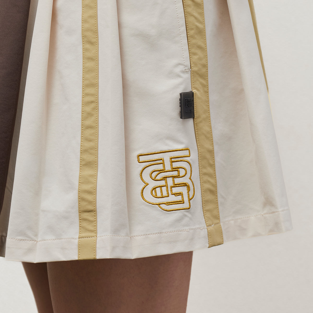 Nylon Multi Stripe Skirt