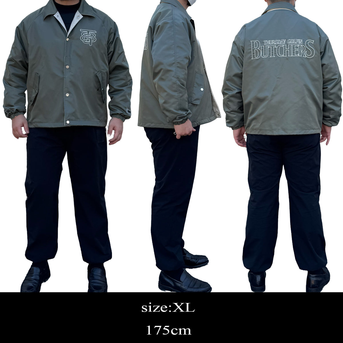 Reversible Nylon Coach JK