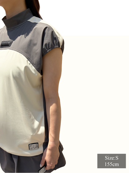 Ice Jersey Sleeve Less MOCK