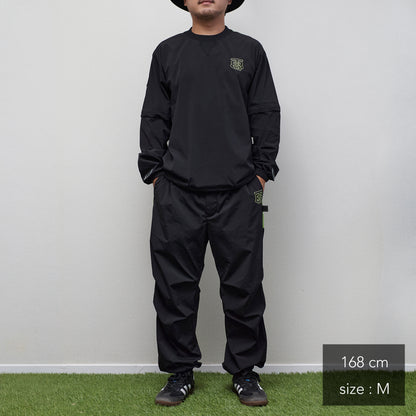 Stretch Nylon shirring Easy Pants
