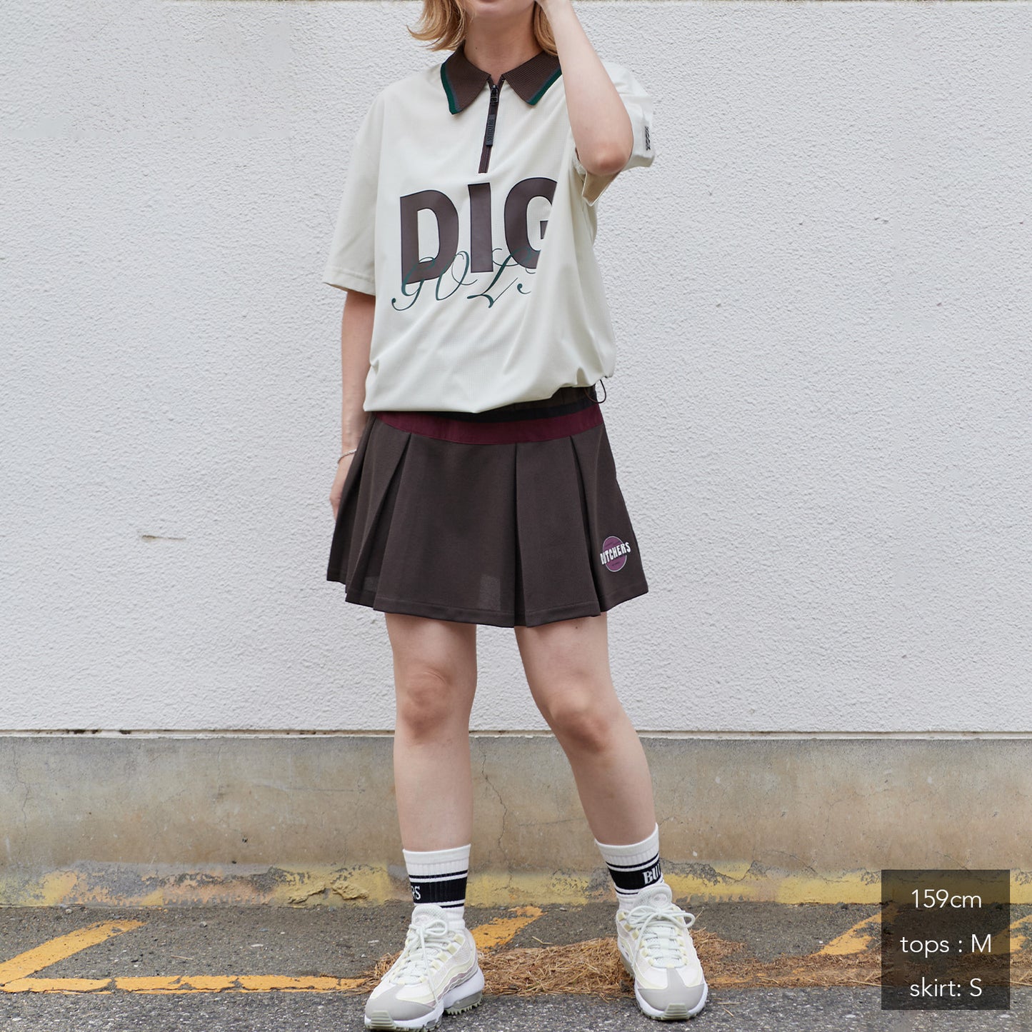 Breathable Jersey Flare Pleats SK