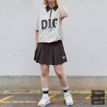 Breathable Jersey Flare Pleats SK