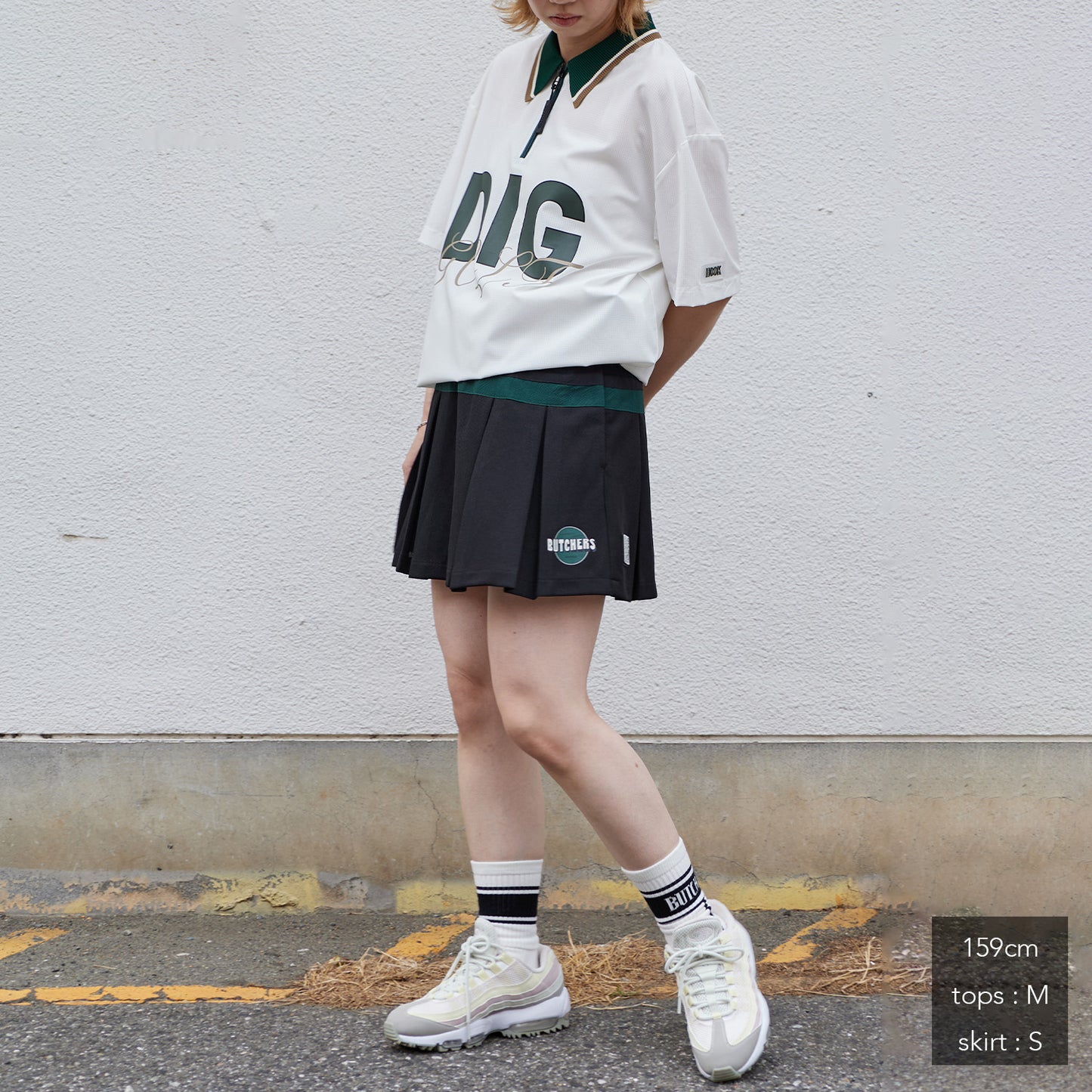 Breathable Jersey Flare Pleats SK