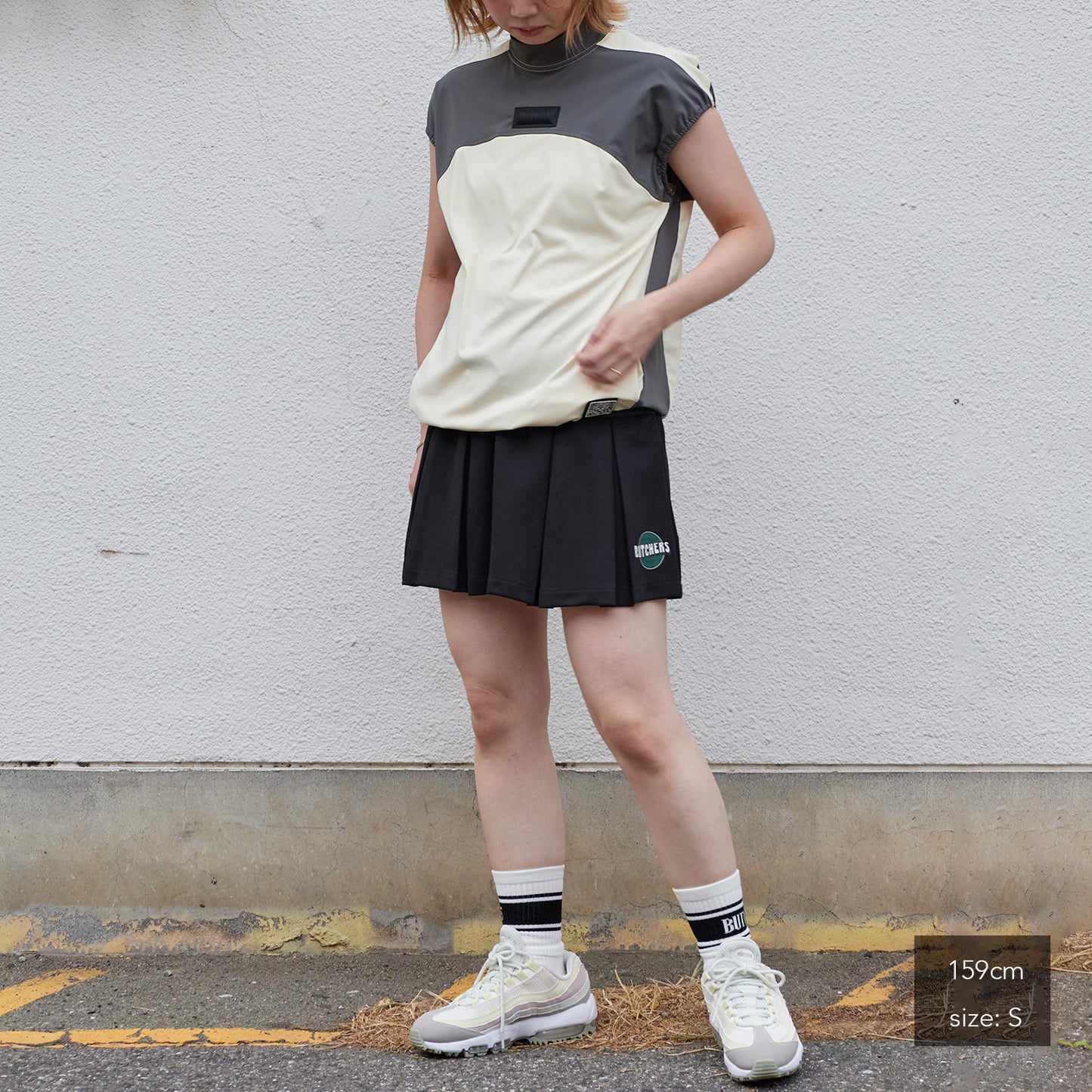 Breathable Jersey Flare Pleats SK