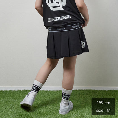 LOGO Elastic Band Pleats SK