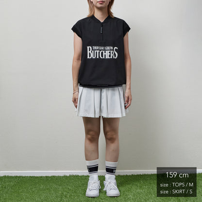 LOGO Elastic Band Pleats SK
