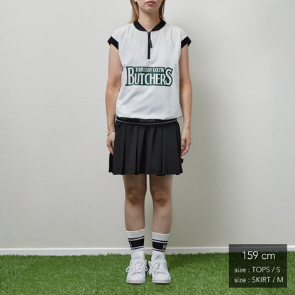 LOGO Elastic Band Pleats SK
