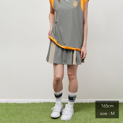 Cool Stretch  Bicolor pleats SK