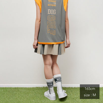 Cool Stretch  Bicolor pleats SK