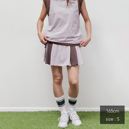 Cool Stretch  Bicolor pleats SK