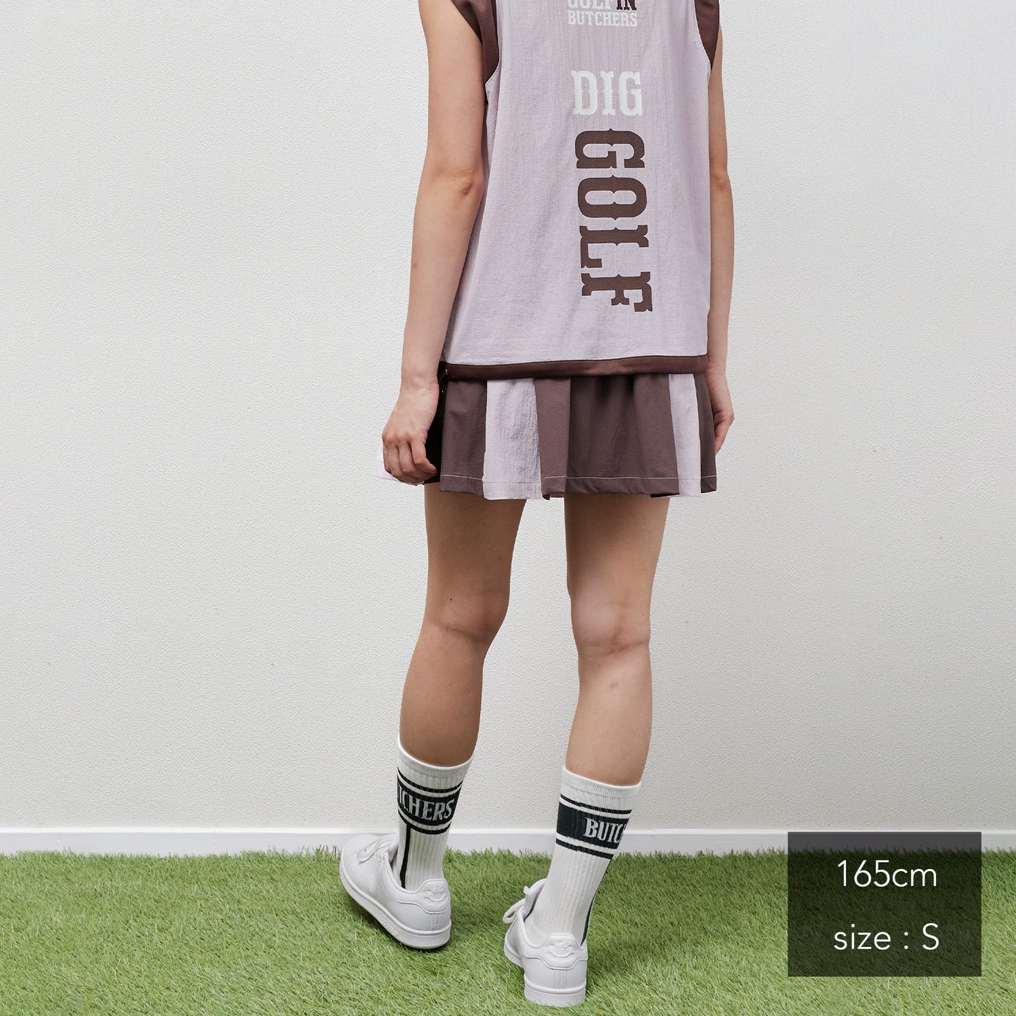 Cool Stretch  Bicolor pleats SK