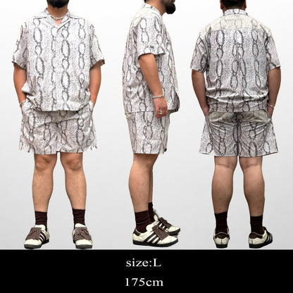 Hole In Fabric AOP SHORTS