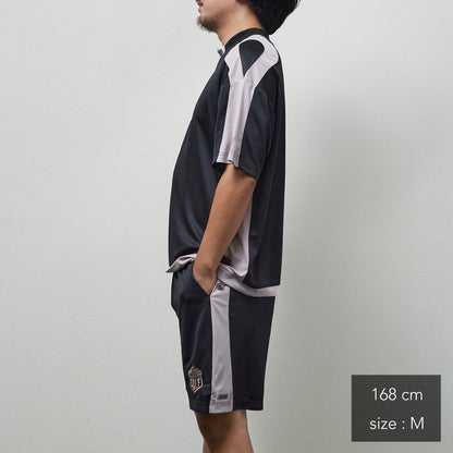 Circle Color Block Pull Over