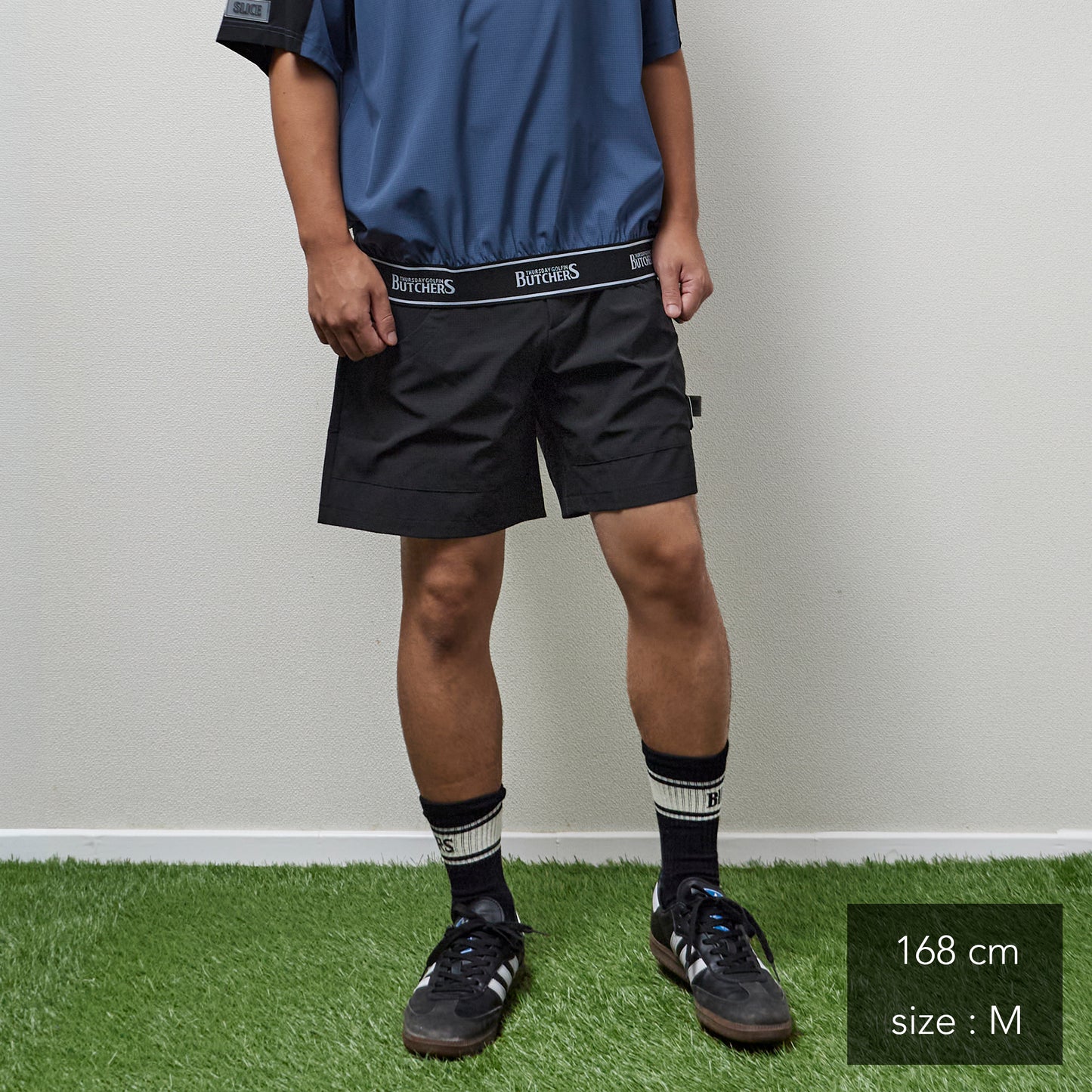 LOGO Elastic Band 6P SHORTS