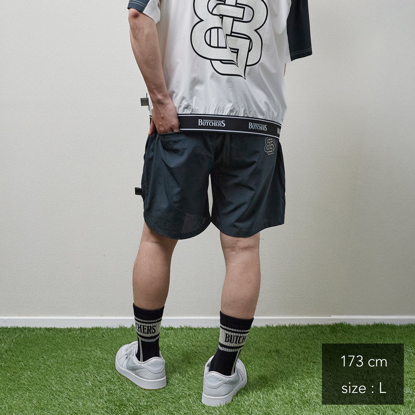 LOGO Elastic Band 6P SHORTS