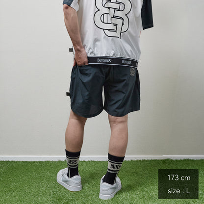 LOGO Elastic Band 6P SHORTS