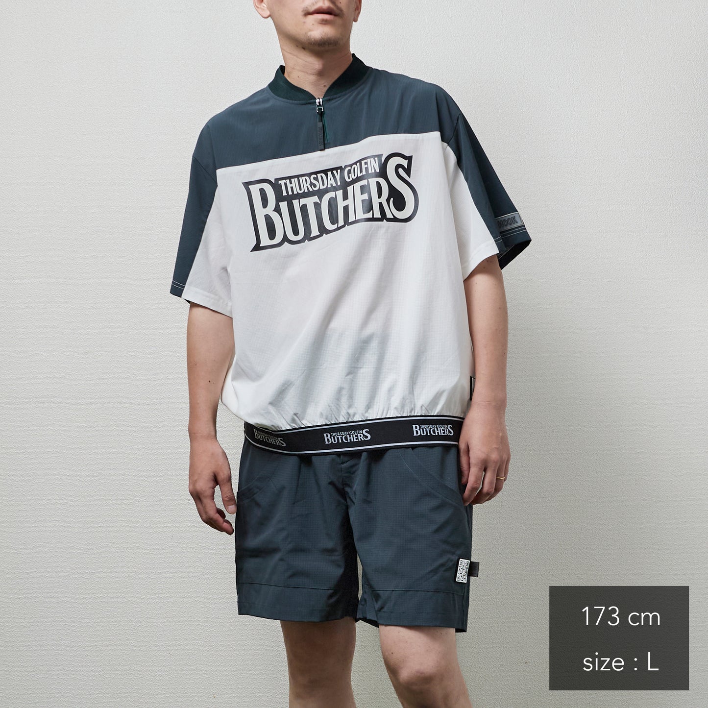 LOGO Elastic Band 2Tone H/ZIP