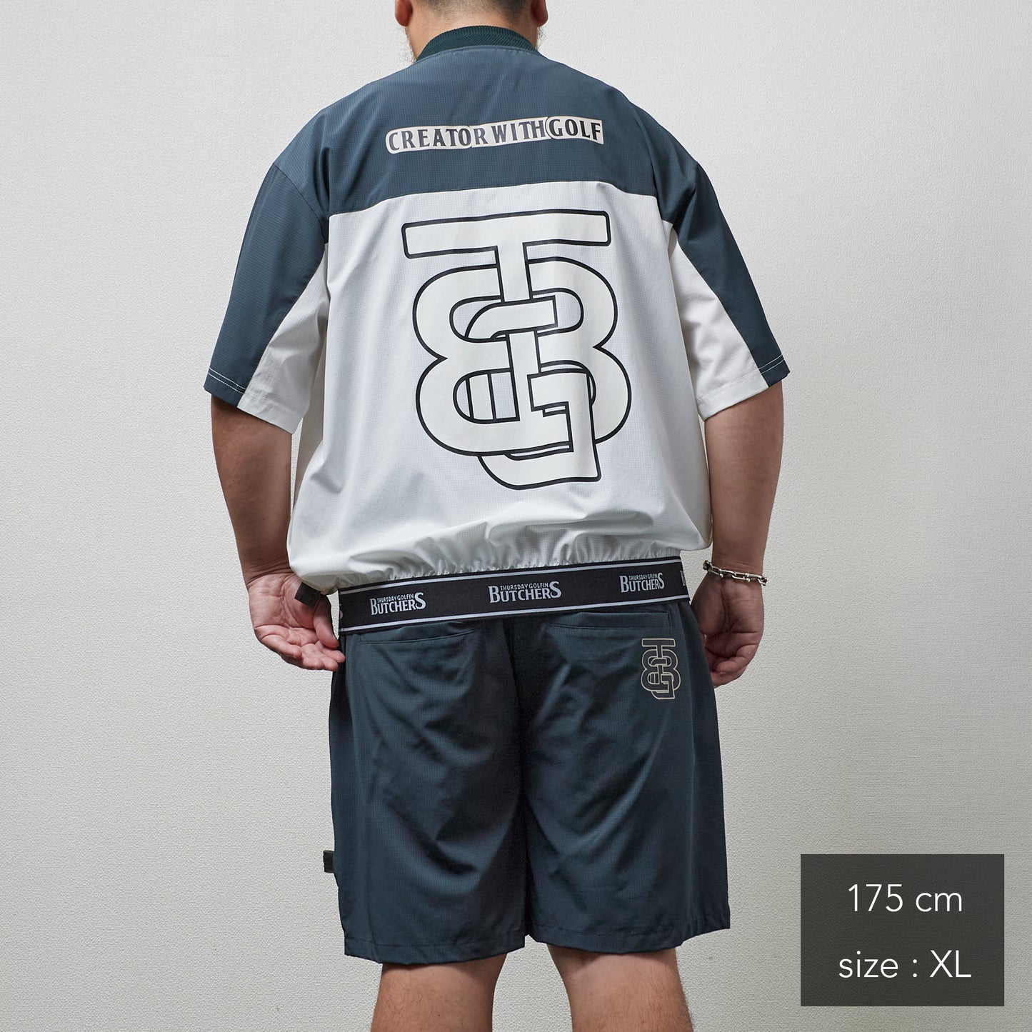 LOGO Elastic Band 2Tone H/ZIP