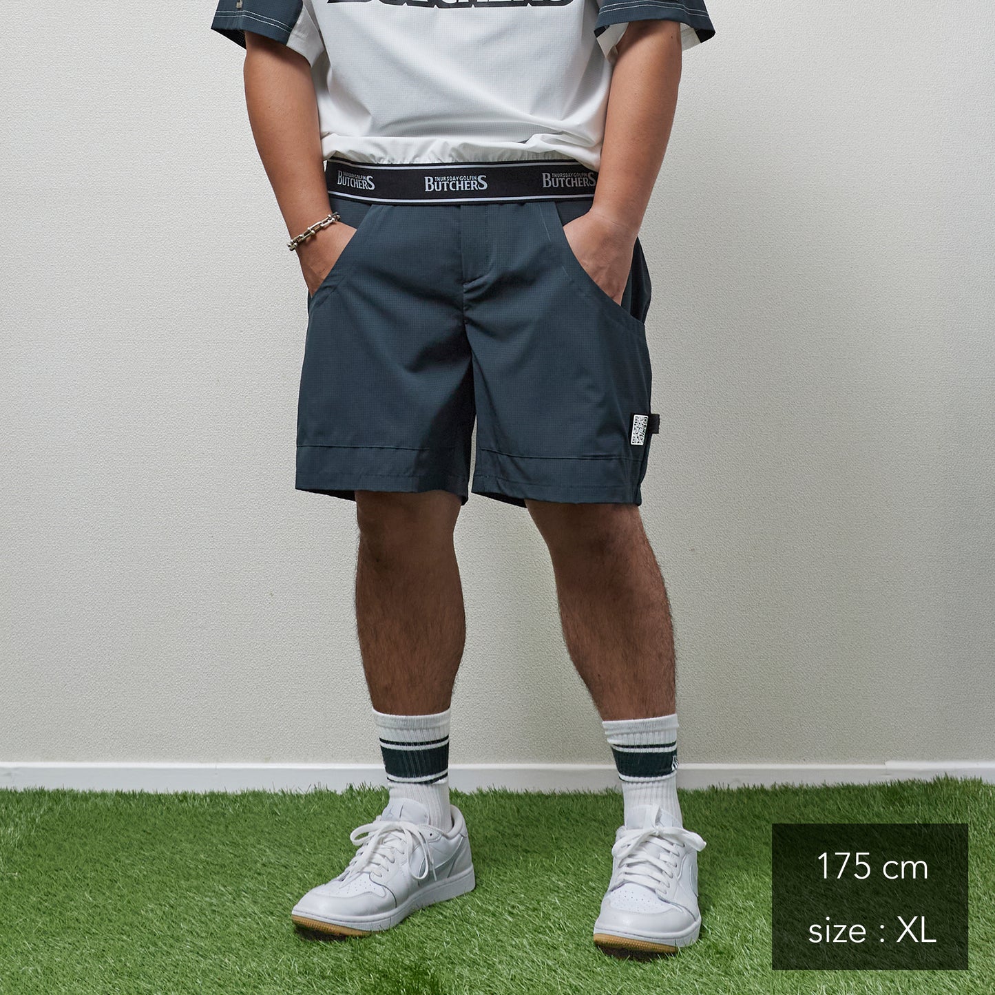 LOGO Elastic Band 6P SHORTS