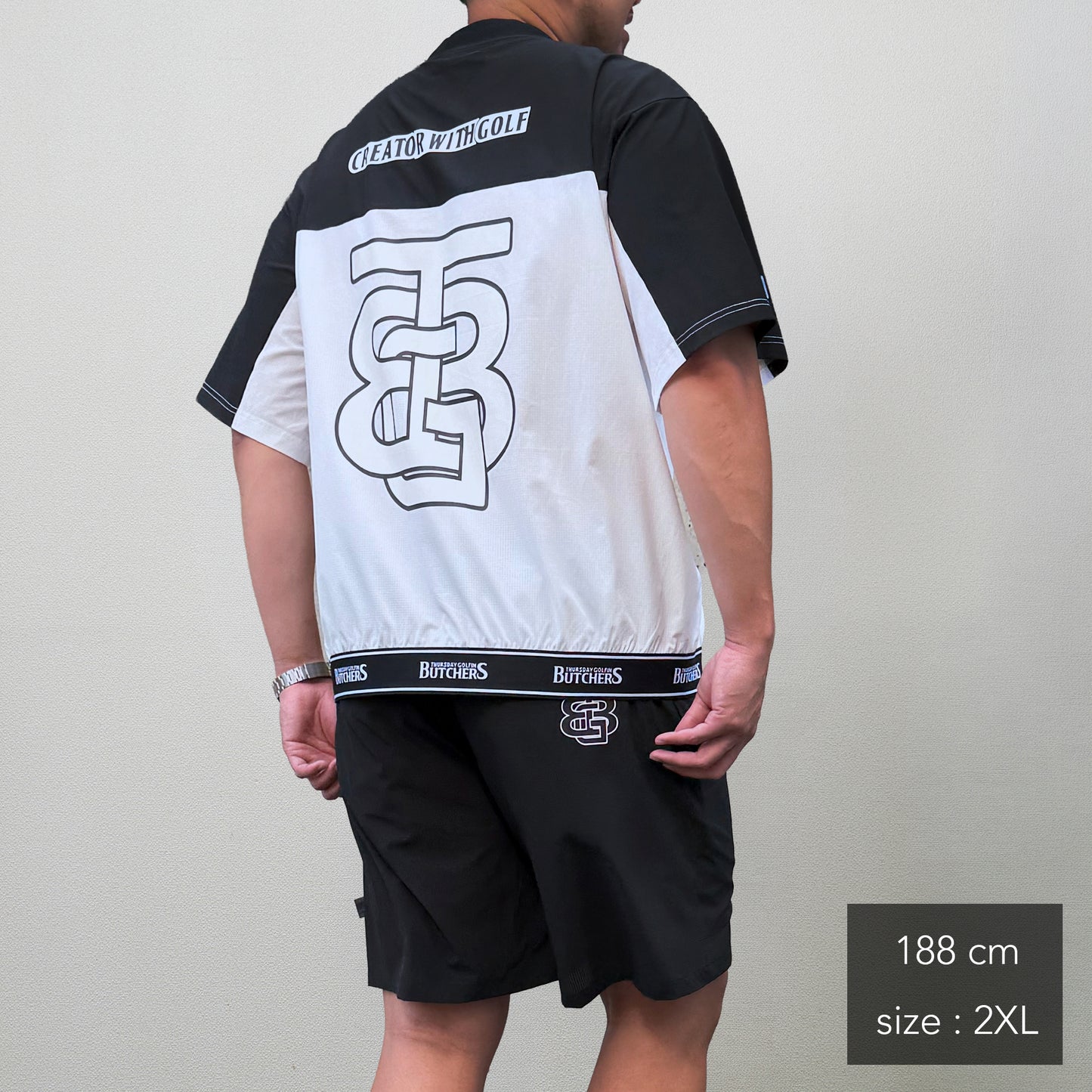 LOGO Elastic Band 2Tone H/ZIP