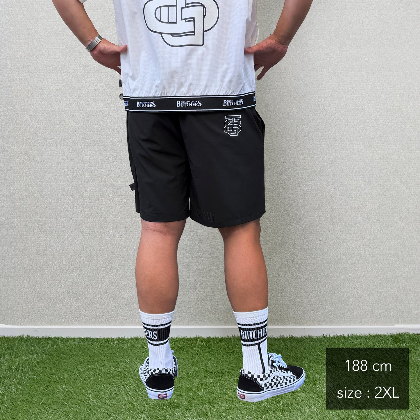 LOGO Elastic Band 6P SHORTS