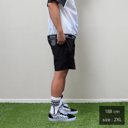 LOGO Elastic Band 6P SHORTS