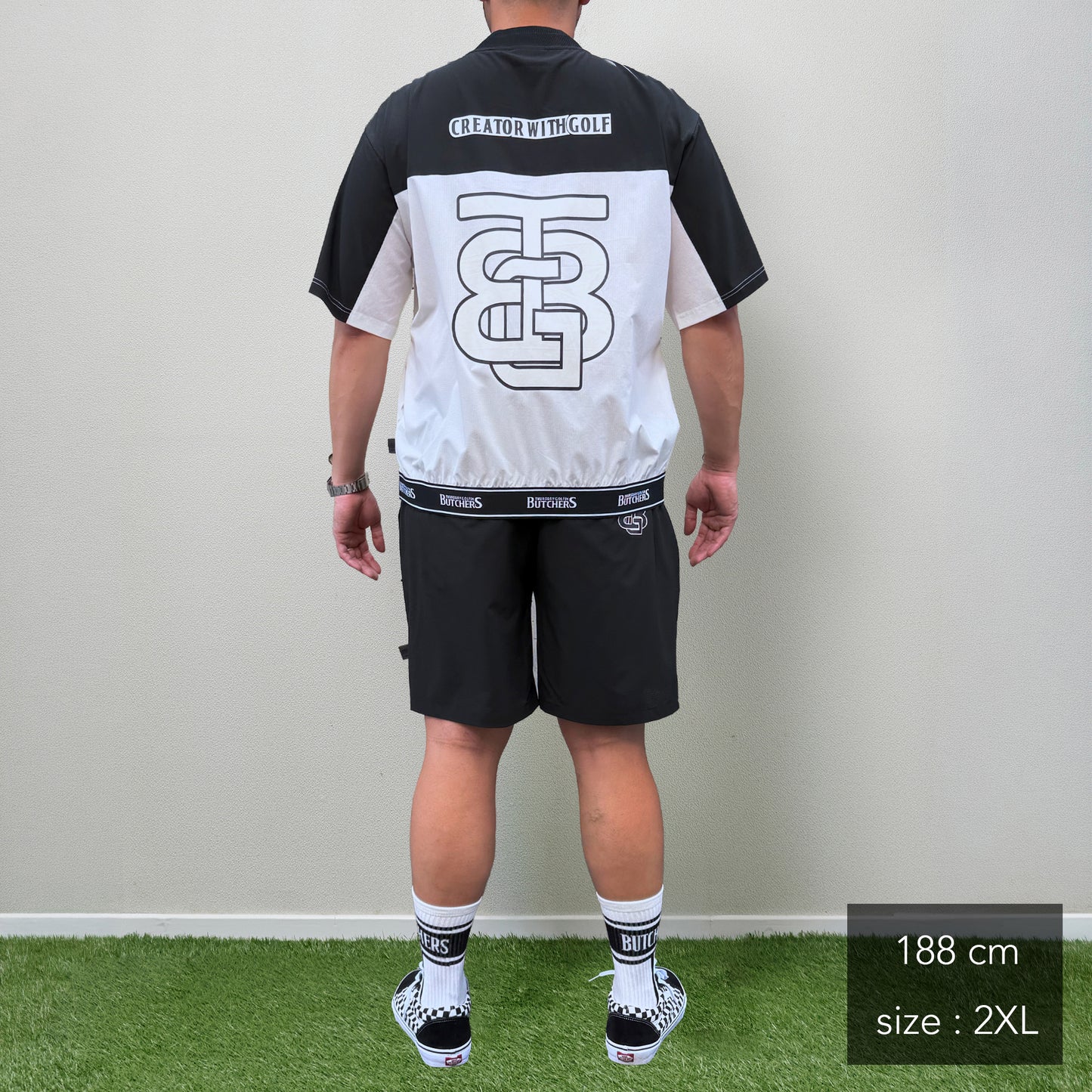 LOGO Elastic Band 2Tone H/ZIP