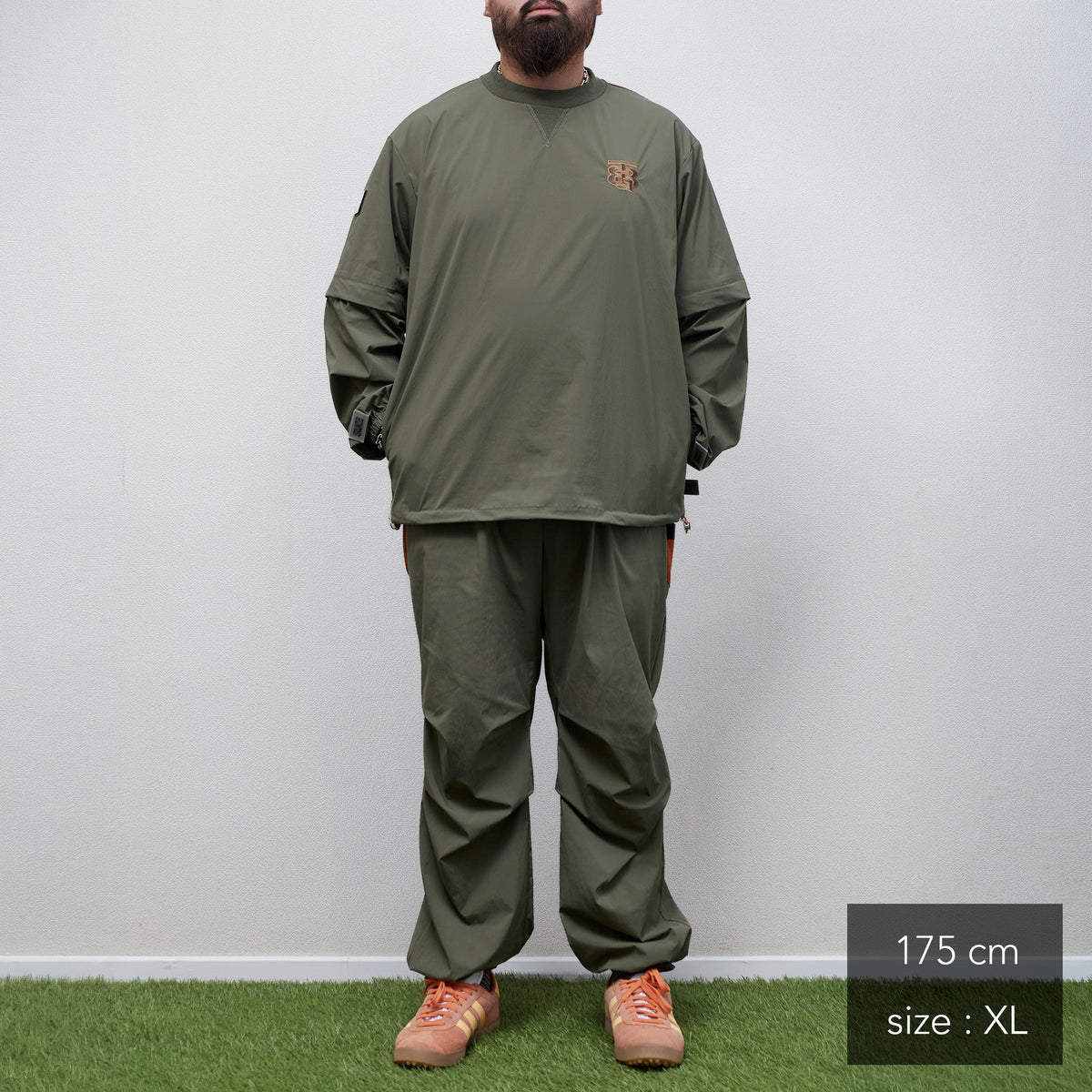 Stretch Nylon 2way Mesh Yoke Piste