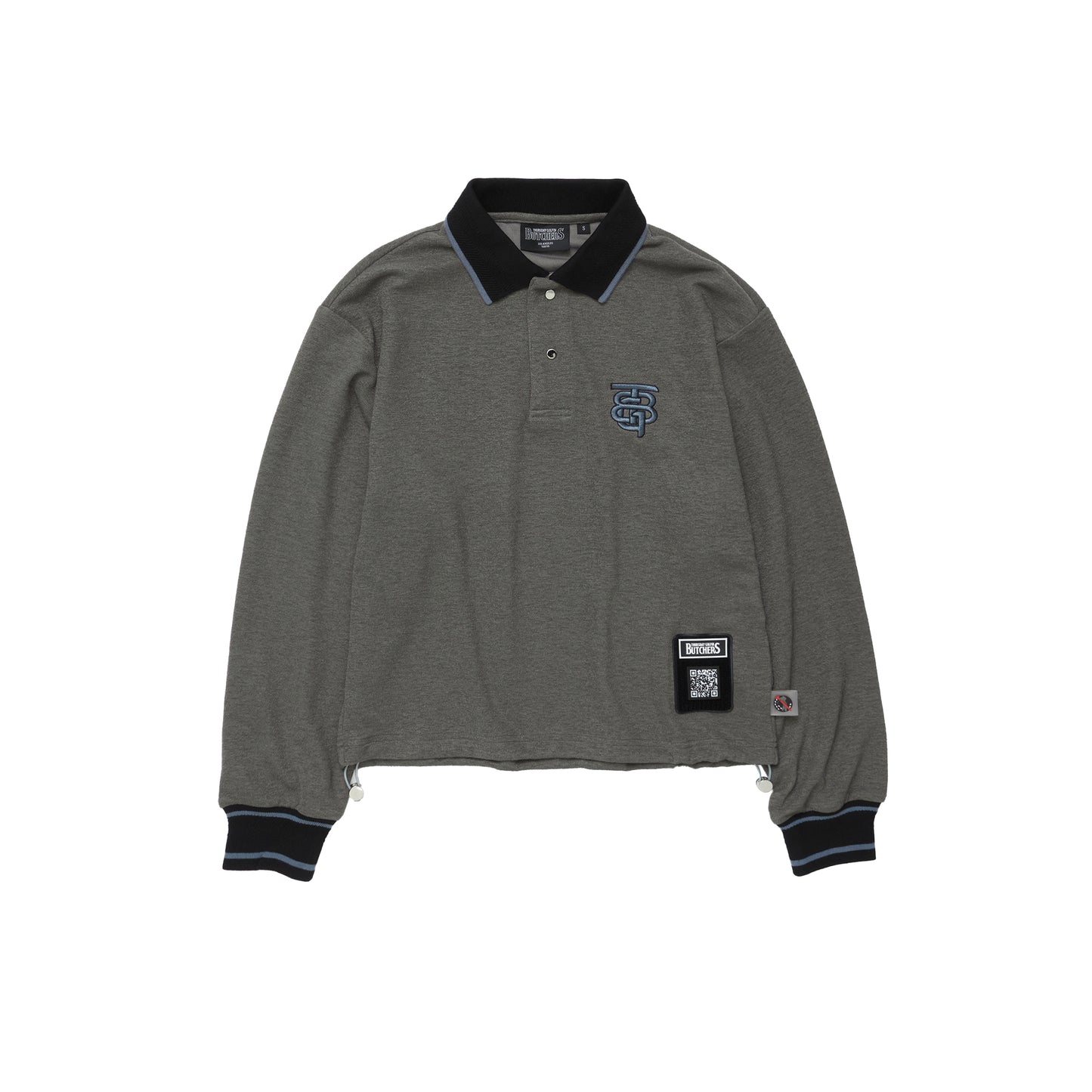 Melange Double Face Line Polo