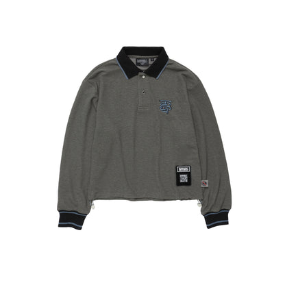 Melange Double Face Line Polo