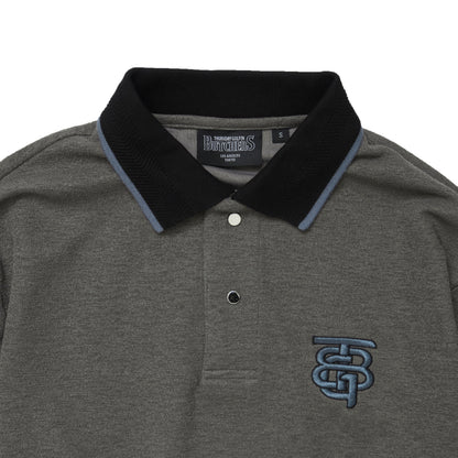 Melange Double Face Line Polo