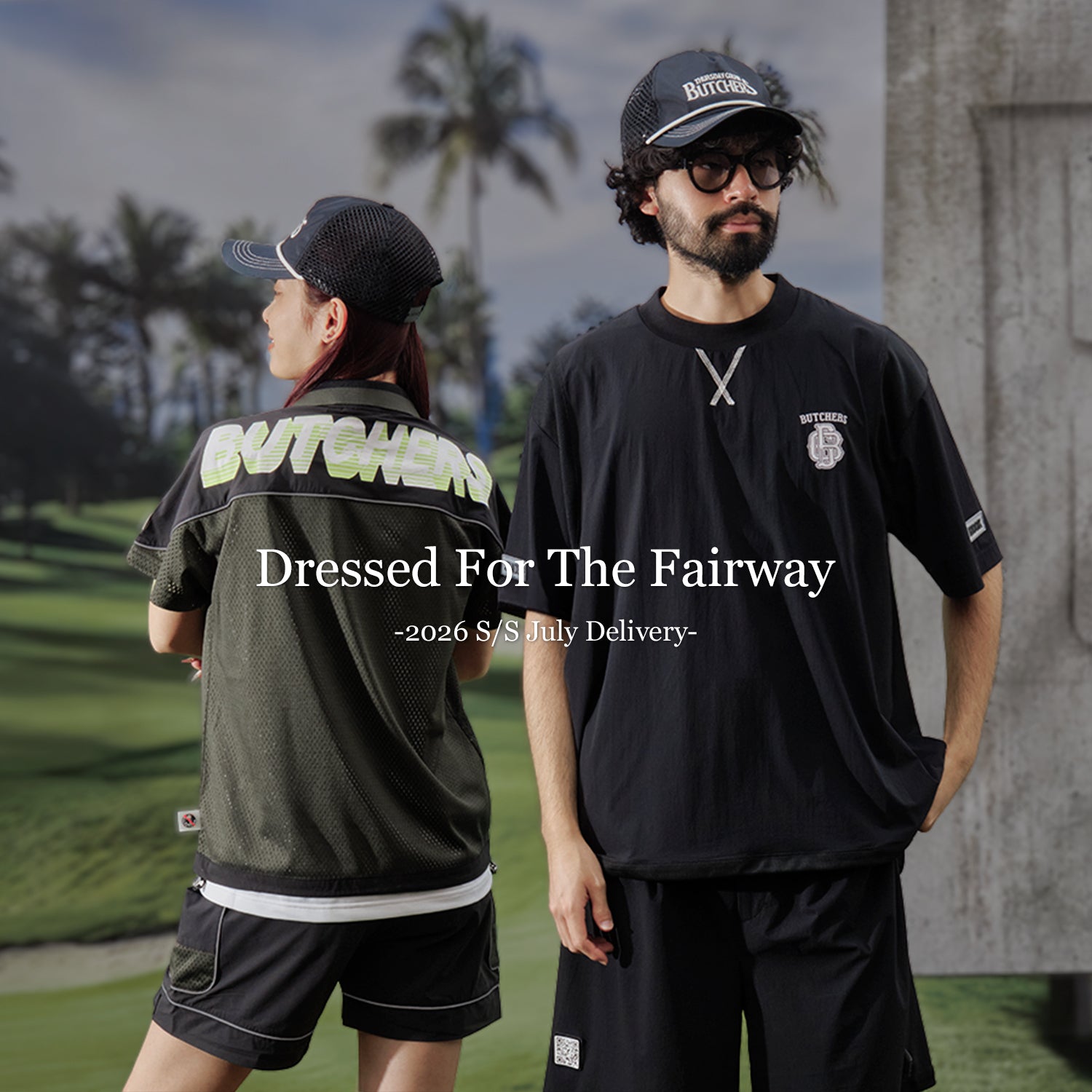 BUTCHERS THURSDAY GOLF 撥水、２WAY仕様ピステ THURSDAY GOLFIN BUTCHERS