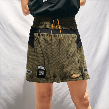 Mesh 2Tone D/Waist SK
