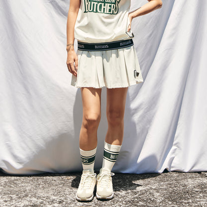 LOGO Elastic Band Pleats SK