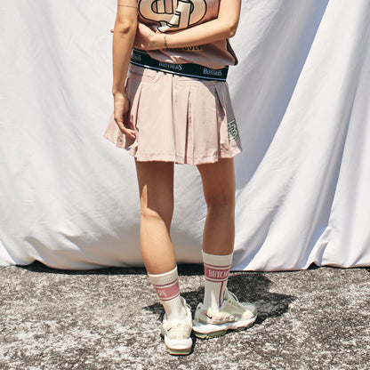 LOGO Elastic Band Pleats SK