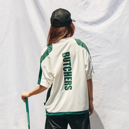 Circle Color Block Pull Over
