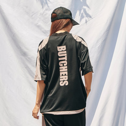 Circle Color Block Pull Over