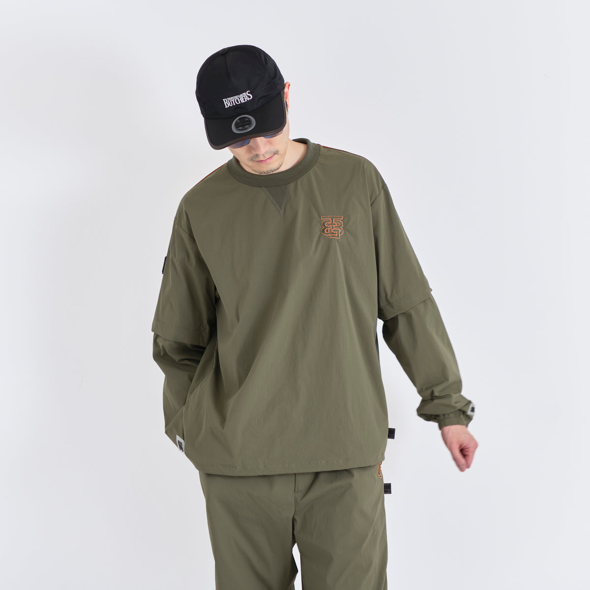 Stretch Nylon 2way Mesh Yoke Piste