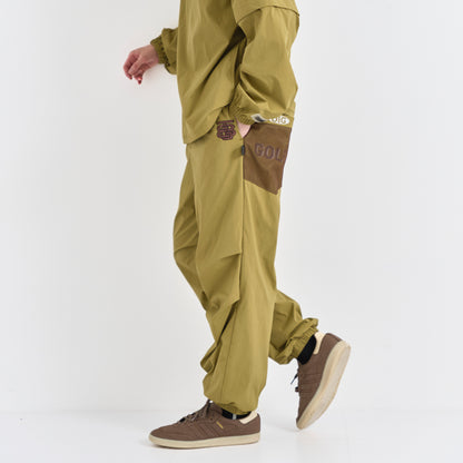 Stretch Nylon shirring Easy Pants