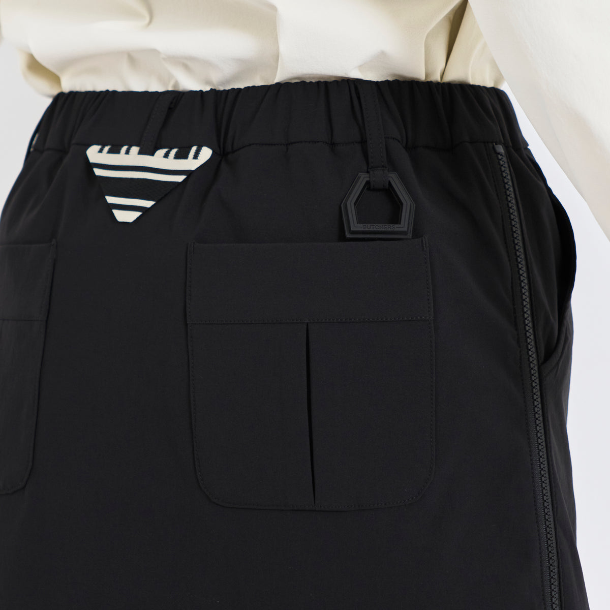 4Way Stretch D/face Side Zip SK