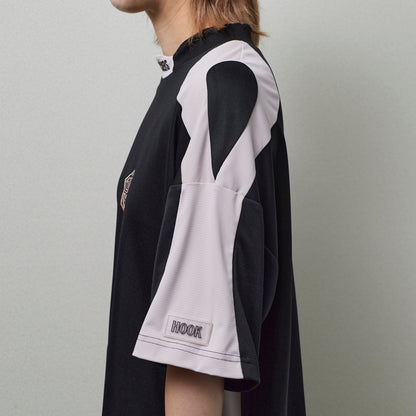 Circle Color Block Pull Over