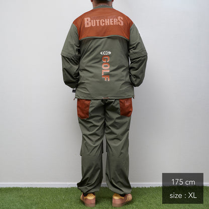 Stretch Nylon shirring Easy Pants