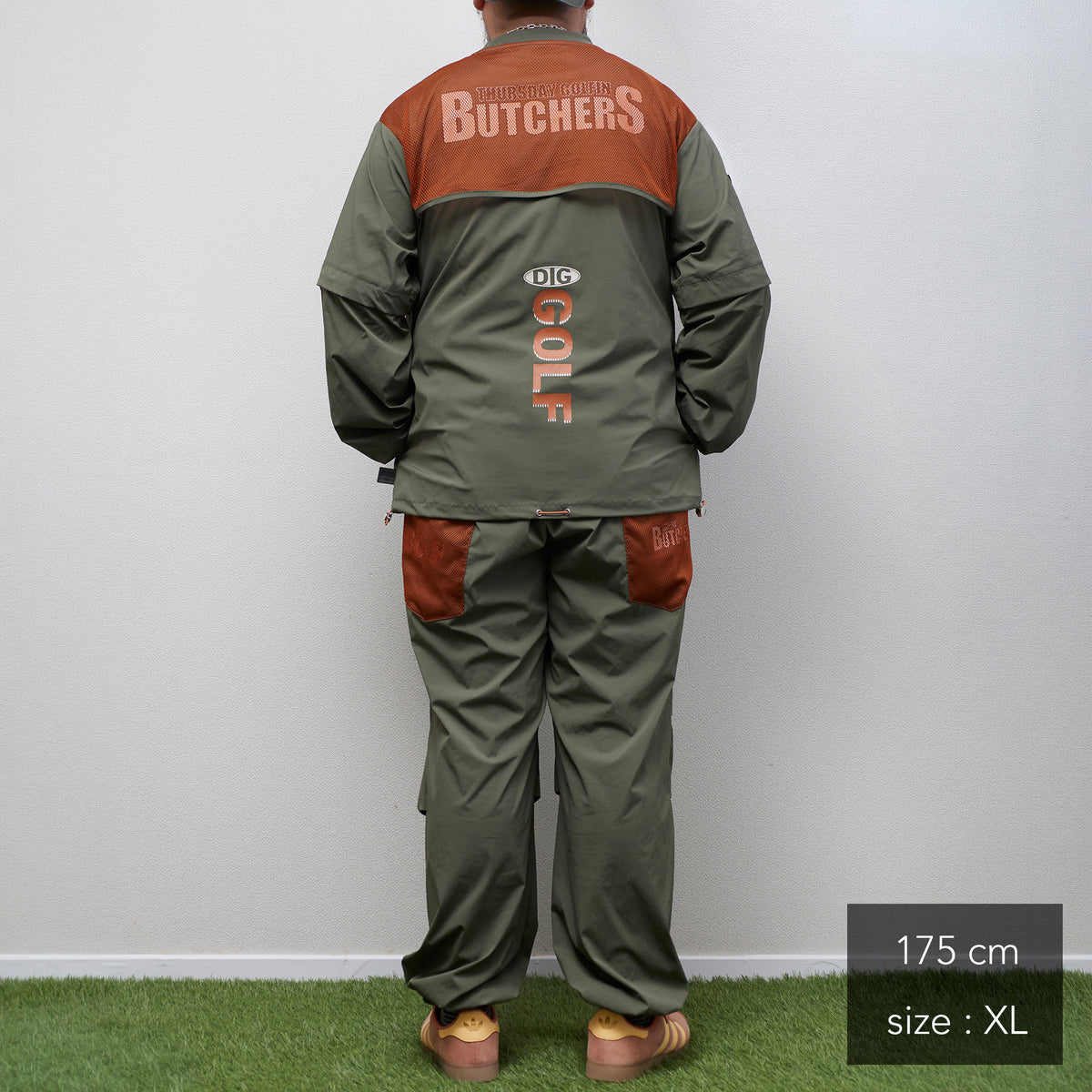 Stretch Nylon 2way Mesh Yoke Piste