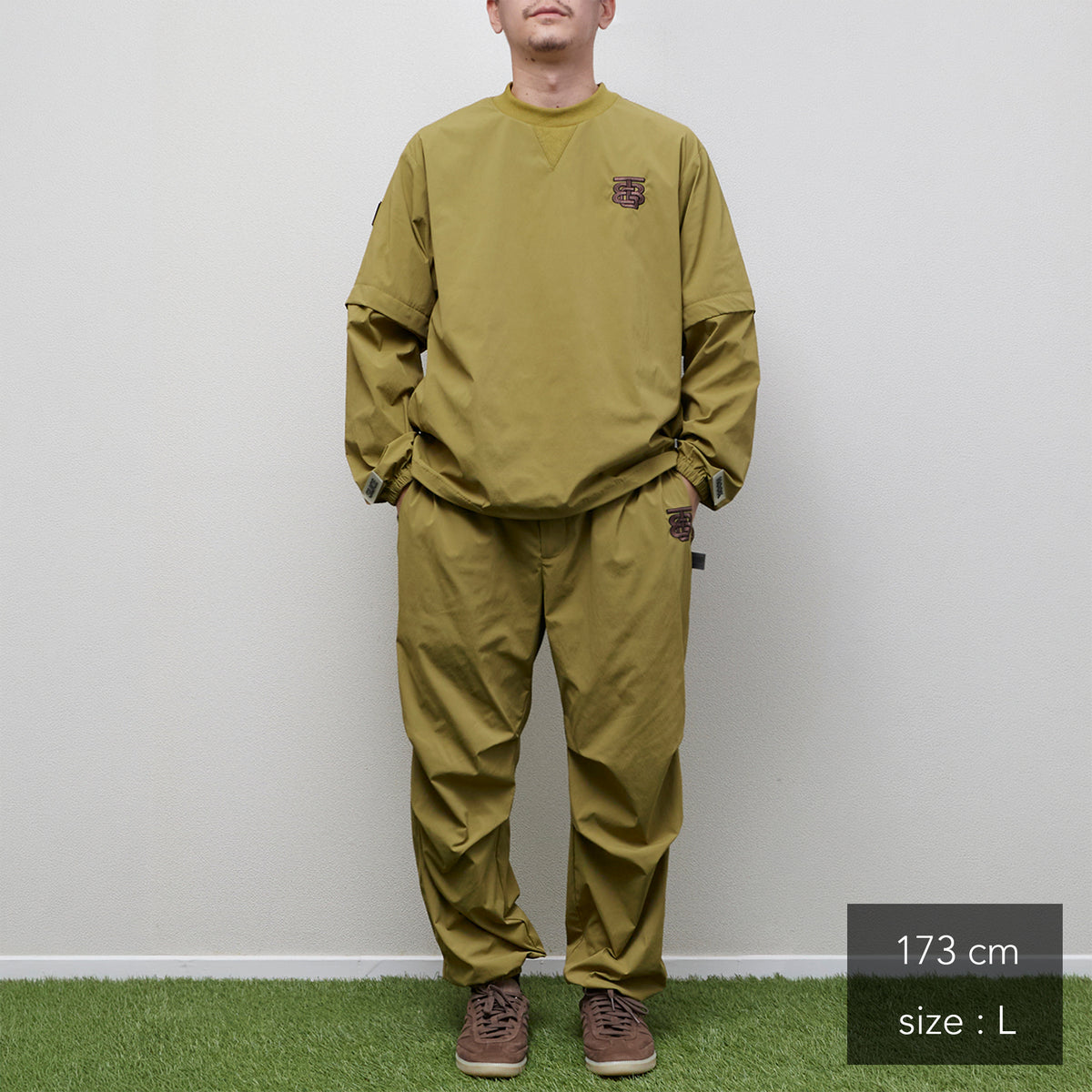 Stretch Nylon 2way Mesh Yoke Piste