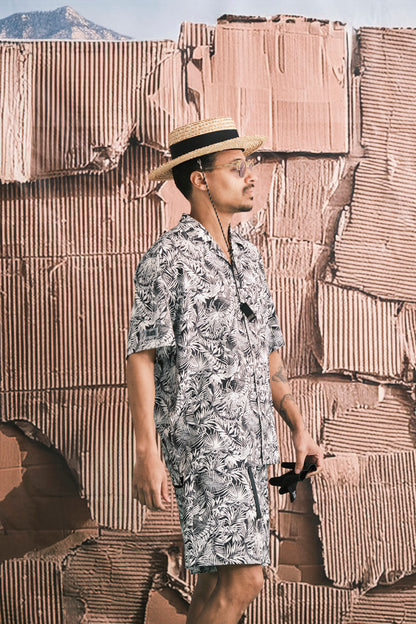 Hole In Fabric Print Back Mesh SRT