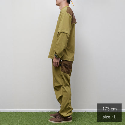 Stretch Nylon 2way Mesh Yoke Piste