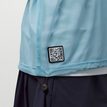 Sheer Polo With Mock No Sleeve