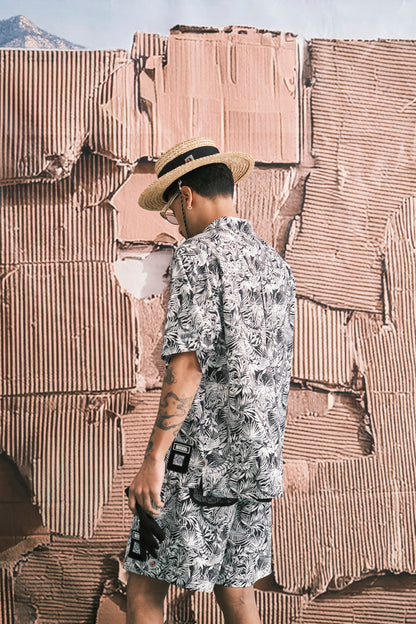 Hole In Fabric Print Back Mesh SRT